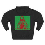 Jesus 'Keep Moving Forward' Hoodie — Retro Red & Green Graphic Pullover