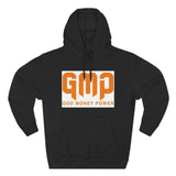GMP "God Money Power" Hoodie — Bold Orange Streetwear Fleece