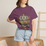 God Money Power Retro Crest T-Shirt