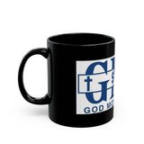 Good Money Power Black Mug – Bold Financial Empowerment Coffee Cup