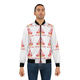 God Novel Power Bomber Jacket — Graphic All-Over-Print Men's Jacket