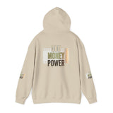God Money Power Hoodie — Inspirational Faith & Wealth Graphic Sweatshirt