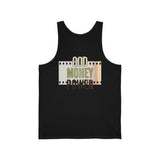 God Money Power Tank Top – Inspirational Faith & Hustle Graphic Tank