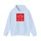 Angel Of Death Hoodie - Red Dove Graphic Pullover