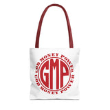 Tote — "GMP (God Money Power)" Red Logo Canvas Tote Bag