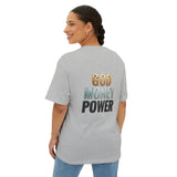 God Money Power Tee — Graphic Oversized Boxy Shirt