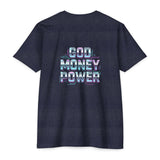 God Money Power Graphic T-Shirt