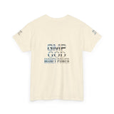 GMP GOD Money Power Tee — Metallic Logo Graphic T-Shirt