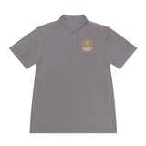 God Money Power Pyramid Polo — Men's Spiritual Graphic Sport Polo