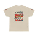 Put GOD First Hustle For The MONEY Tee - Faith & Motivation Graphic T-Shirt