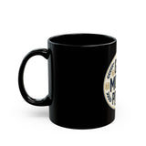 God Money Power Black Coffee Mug — Inspirational Faith & Wealth Ceramic Cup (11oz/15oz)