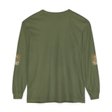 Long Sleeve T-Shirt — 'God, Money, Power' Pyramid Graphic