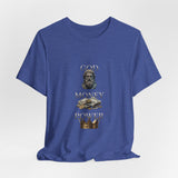 God Money Power- T-Shirt — Stacked Icons Graphic Tee