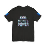 God Money Power Tee — Faith & Hustle Graphic Shirt