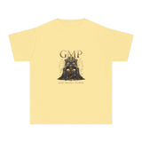 GMP 'Gold Money Power' Youth Tee — Regal Throne Graphic Kids T‑Shirt