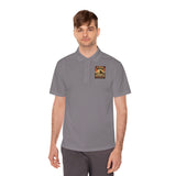 God Money Power Pyramid Polo Shirt — Vintage Pyramid Graphic Men’s Sport Polo