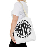 Tote Bag — GMP (God Money Power) Monogram Canvas Tote