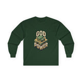 God Power Long Sleeve Tee