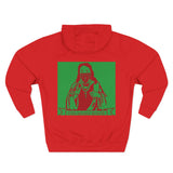 Jesus 'Keep Moving Forward' Hoodie — Retro Red & Green Graphic Pullover