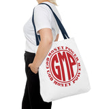 Tote — "GMP (God Money Power)" Red Logo Canvas Tote Bag