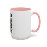 God Money Power-Coffee Mug — Skull Crown Gothic Accent Mug (11oz & 15oz)
