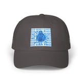Blue Splash 'God Money Power' Classic Dad Cap
