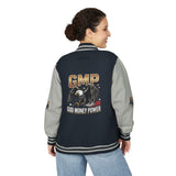 Letterman Jacket — GMP God Money Power Eagle Varsity Jacket