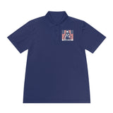 Patriotic Stormtrooper Polo — Men's Star Wars Flag Chest Print Polo