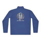 Quarter-Zip Pullover — Gold Monogram "GMP" (God • Money • Power)