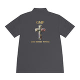GMP Cross Polo — "God Money Power" Men's Sport Polo