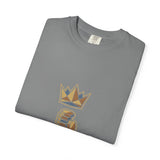 God Money Power T-Shirt — Crown & Coins Faith-Inspired Graphic Tee