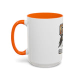 GMP ‘God Money Power’ Accent Coffee Mug - Bold Eagle Graphic 11/15oz