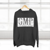 God Money Power Hoodie — GMP Logo Religious Streetwear