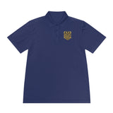 Men's Polo — Gold 3D 'GMP God Money Power' Chest & Back Logo