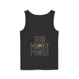 God Money Power Tank Top — GMP Inspirational Faith & Prosperity Sleeveless Tee