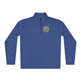 Quarter-Zip Pullover — "GMP God Money Power" Laurel Logo