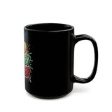 God Money Power Black Mug — Inspirational Faith & Prosperity Coffee Cup (11oz/15oz)