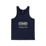 GMP Metallic Logo Tank Top — Industrial Gym & Streetwear Vest