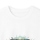 Long Sleeve Tee — "God Money Power" Graphic Spiritual Streetwear