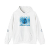 God Money Power Hoodie — Streetwear Graphic Religious Slogan Pullover