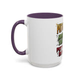 Inspirational Coffee Mug — "Put God First, Hustle for the Money, Put Yourself in Power"
