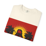 Jesus Money Power T-Shirt — Retro Palm Beach Graphic Tee