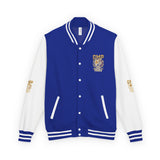 Letterman Jacket — GMP Gold Money Power Rose Varsity Jacket