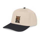 Tiger Face Cap — 'Gold Money Power' Embroidered Baseball Hat