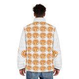 Puffer Jacket — All-Over GMP Logo Men's Insulated Coat