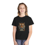 Tiger 'God Money Power' Youth Tee — Graphic Animal Kid's T-Shirt