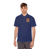 GMP God Money Power Graphic Polo Shirt – Retro Motivational Men's Sport Polo