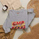 GMP God Money Power Graphic Crewneck Sweatshirt