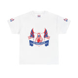 Patriotic 'God Money Power' Tee — Americana Flag Graphic T-Shirt