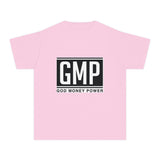 GMP (God Money Power) Youth Tee – Bold Faith & Hustle Graphic Shirt